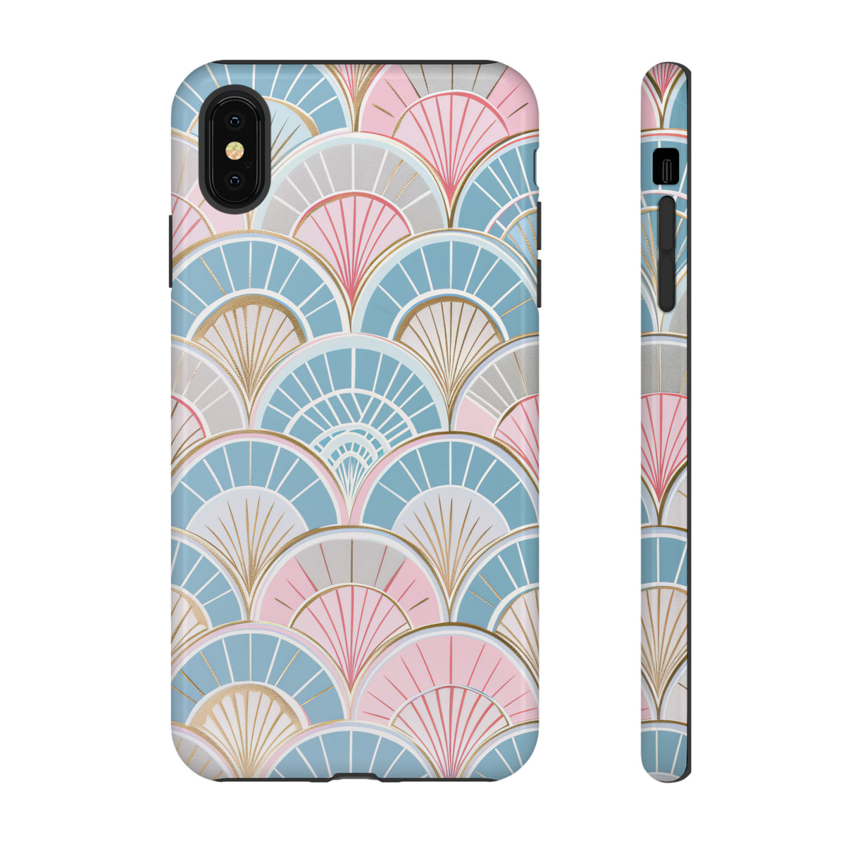 Art Deco Floral Fusion - Schutzhülle fürs Handy