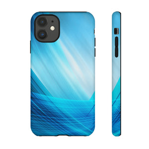 Abstract Blue - Protective Phone Case