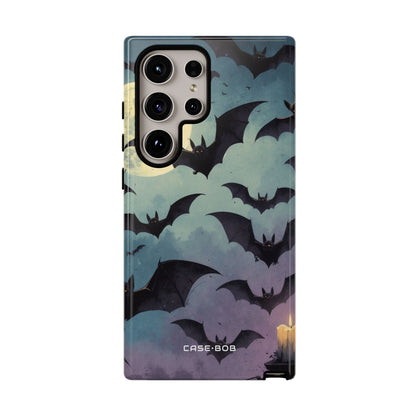 Glowing Bat Swarm Samsung S24 Ultra Case - Tough