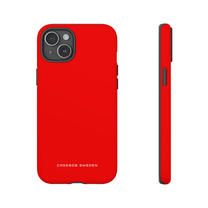 Red iPhone 15 - Tough Phone Case