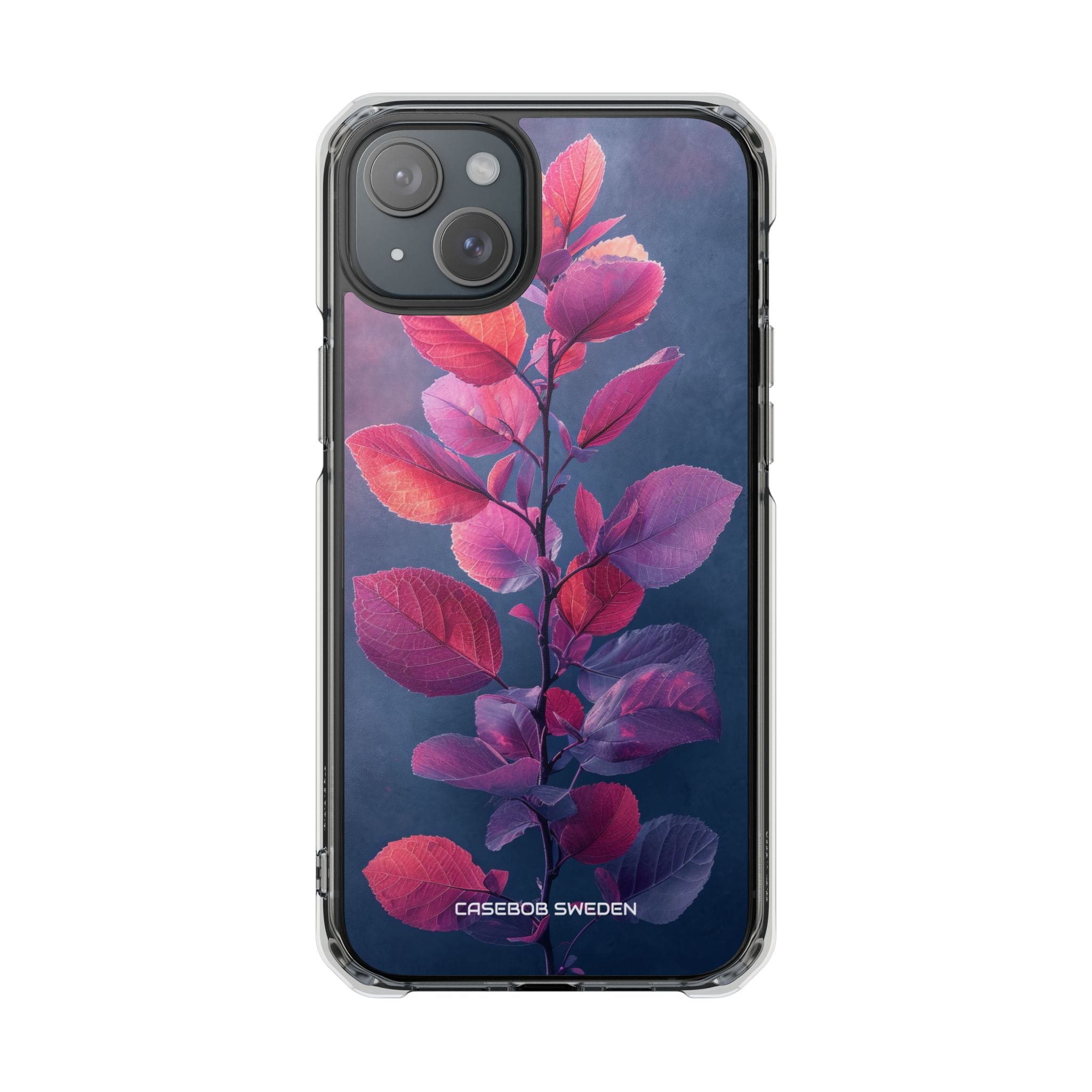 Pink Blue Nature - Clear Impact iPhone 15 Phone Case