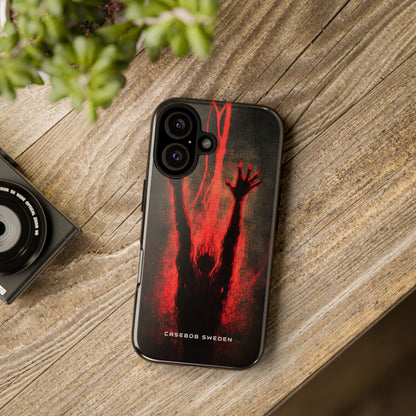 Gothic Crimson Ascension iPhone 16 - Tough Phone Case