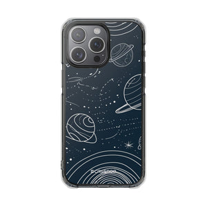 Cosmic Wanderer – Handyhülle für iPhone (Clear Impact – Magnetisch)