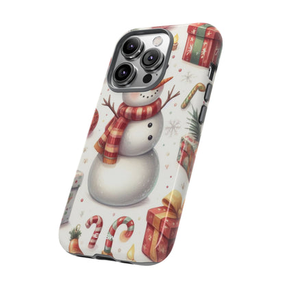 Snowman Welcomes Joy - iPhone Case