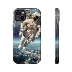 Astronaut in outer space - Protective Phone Case