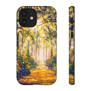 Sunny forest - Protective Phone Case