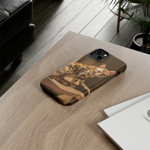 Bengal Cat - Protective Phone Case