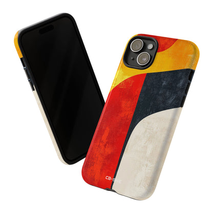 Vibrant Flowing Shapes - iPhone Case