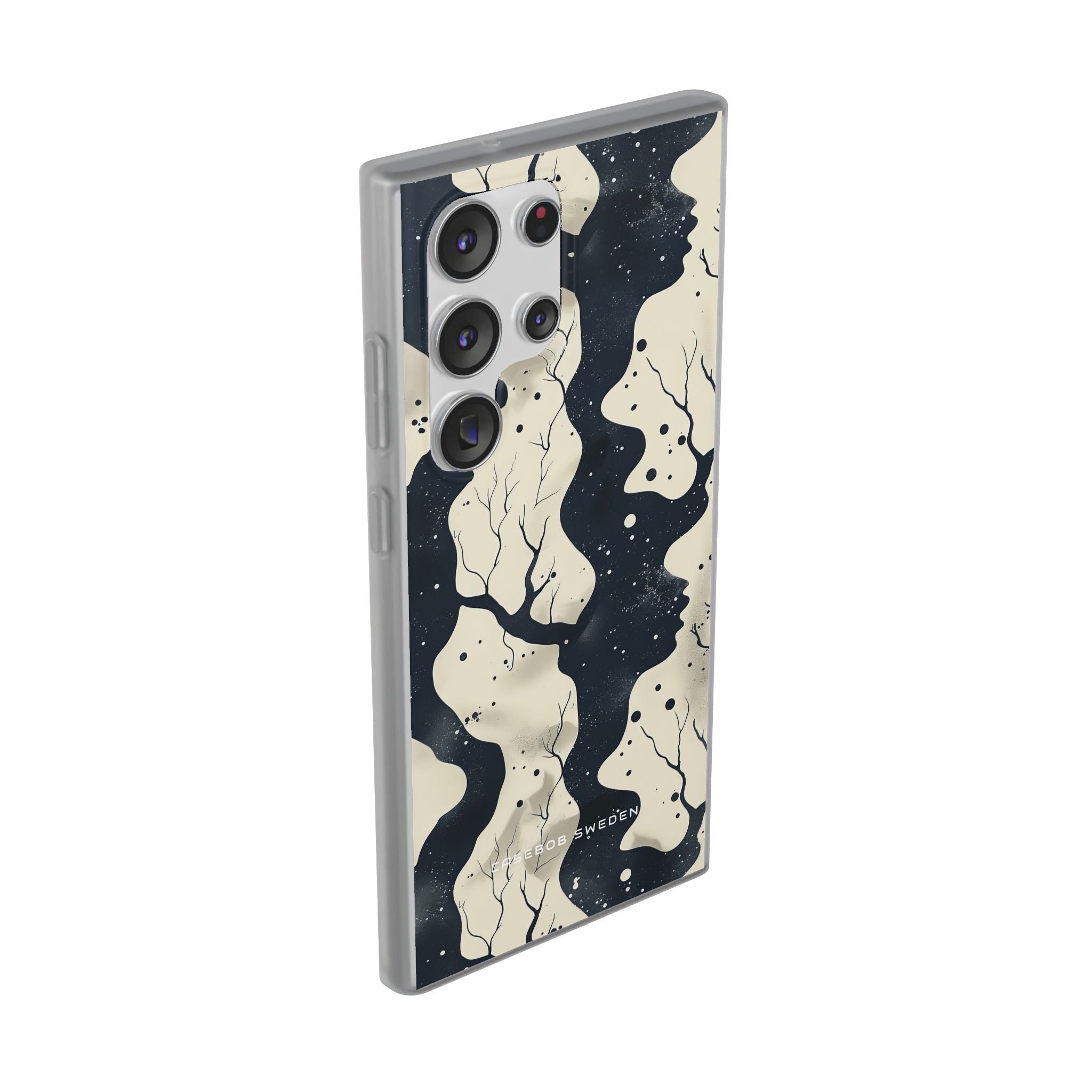 Organic Fluid Silhouettes with Cosmic Depth Samsung S23 - Flexi Phone Case