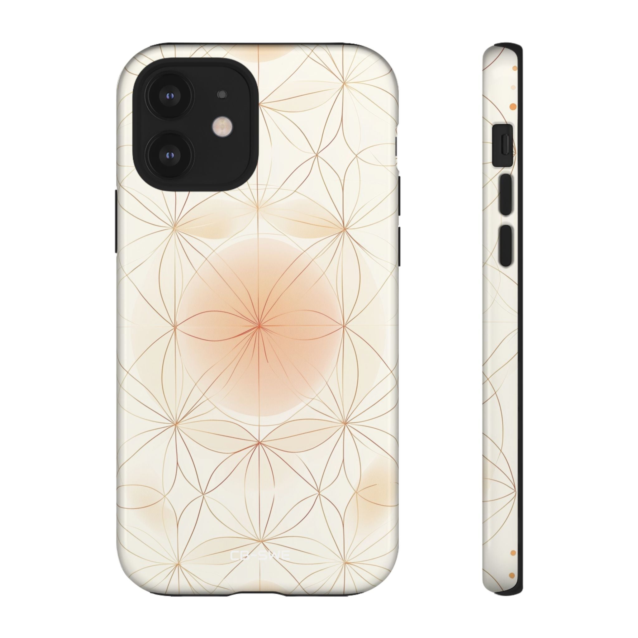 Harmonious Circles Flow - iPhone Case