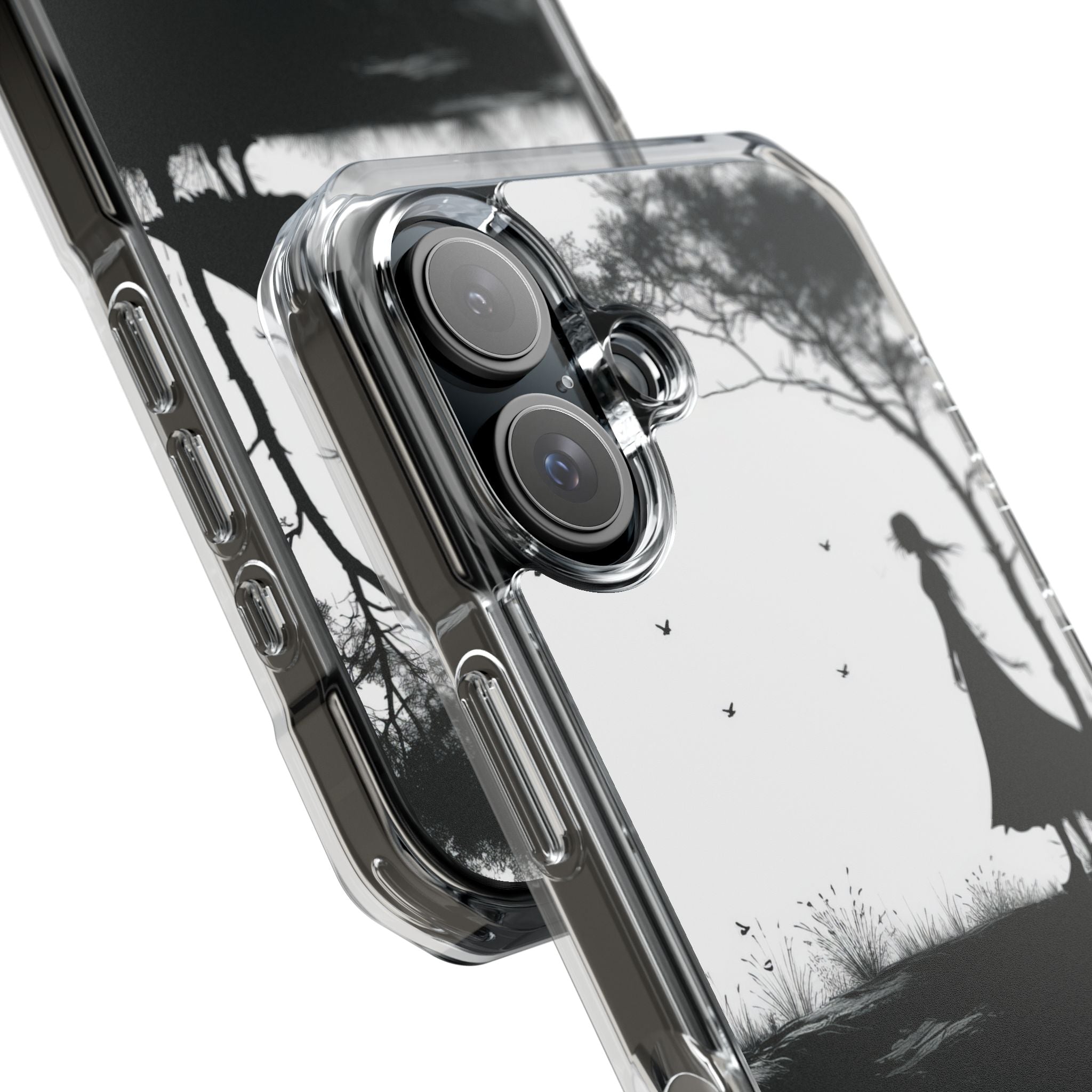 Cliffside Silhouette iPhone 15 Case - Impact