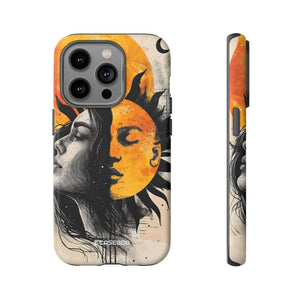 Sunlit Duality | Protective Phone Case for iPhone