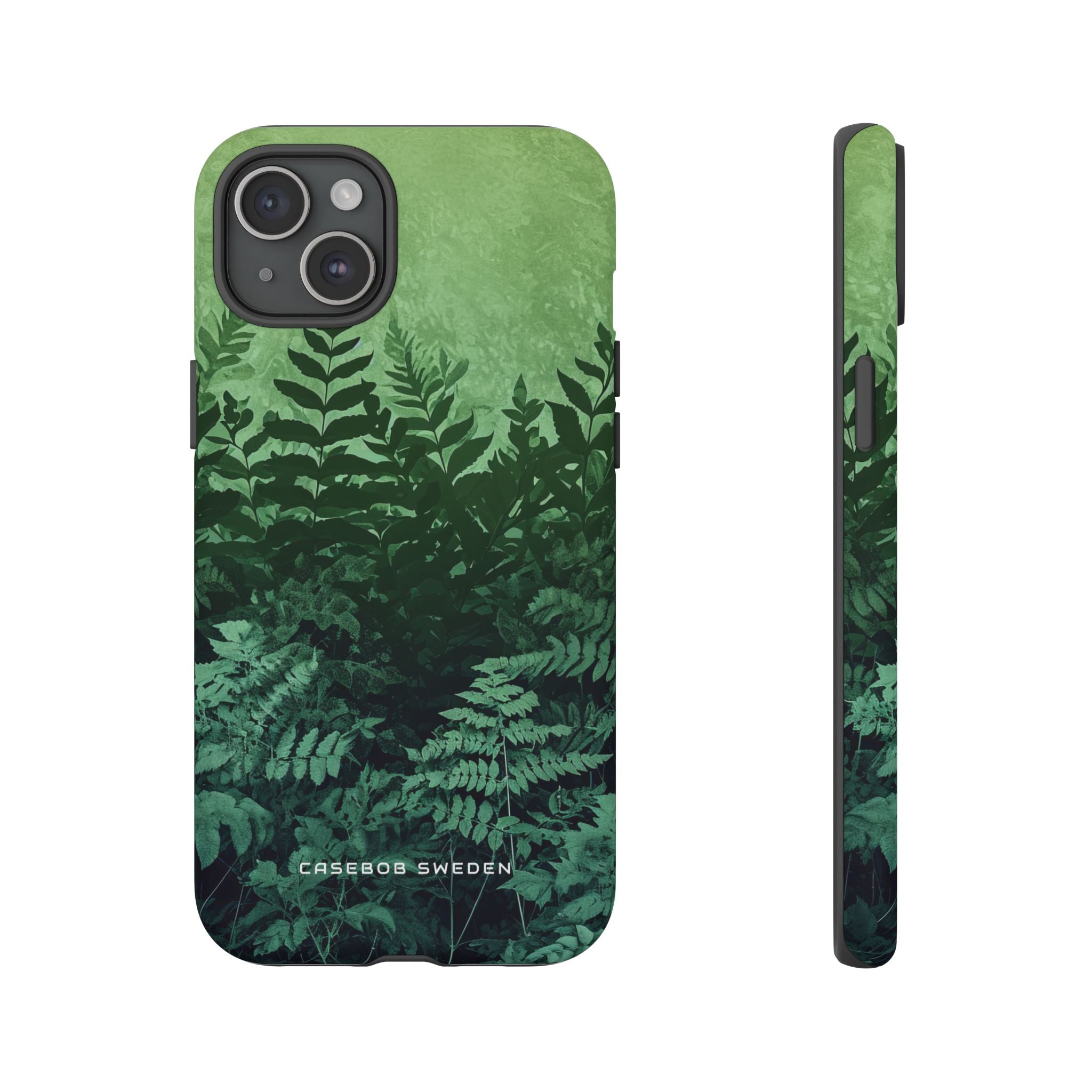 Gradient Fernscape Lush iPhone 15 - Tough Phone Case