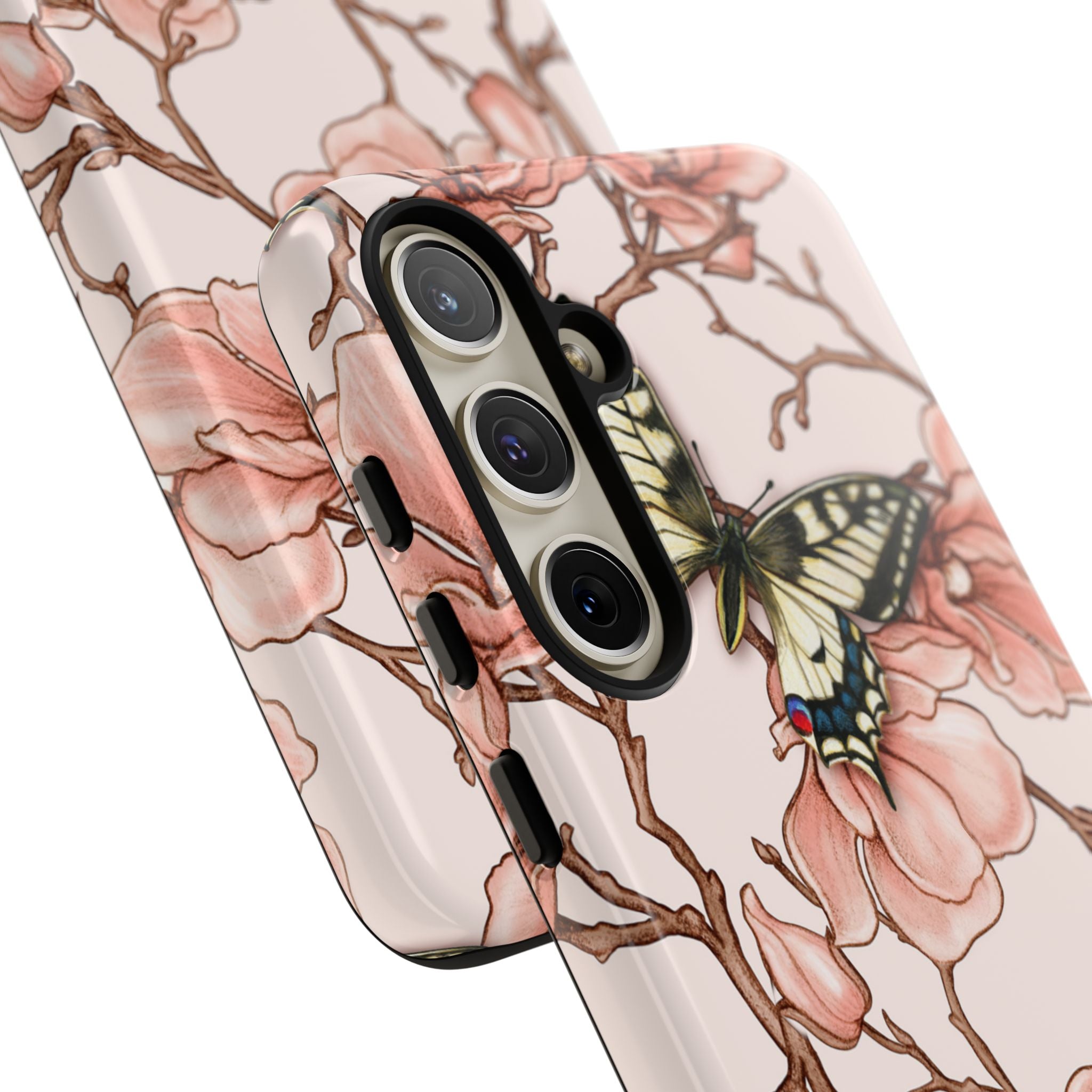 Butterflies and Magnolias Harmony - Samsung Case