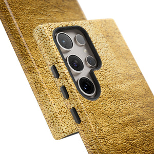 Gold Metal Texture - Protective Phone Case