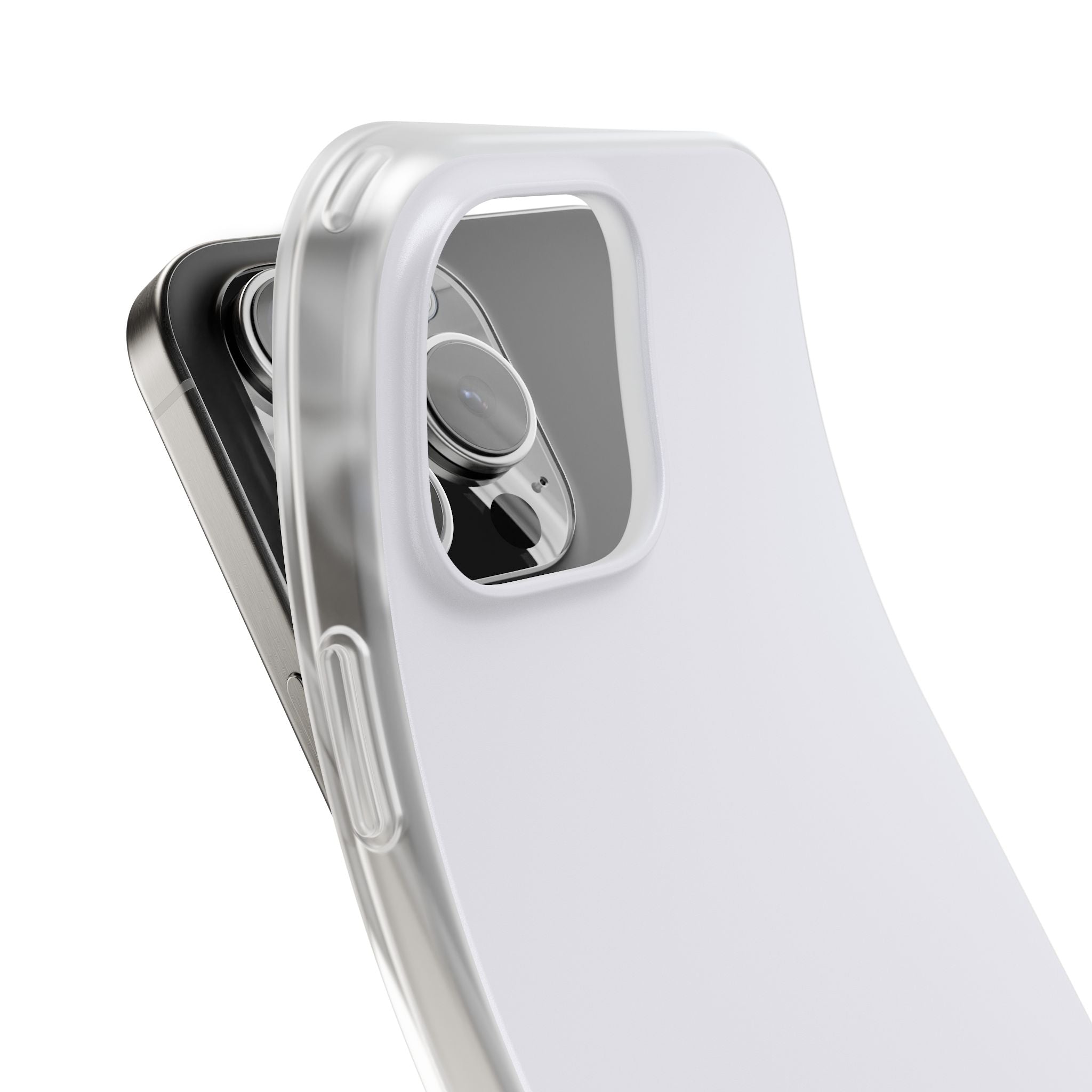 Pearl White - Flexi iPhone 16 Phone Case