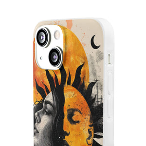 Sunlit Duality | Flexible Phone Case for iPhone