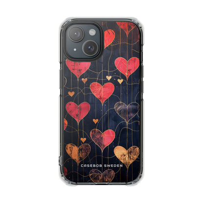 Gradient Heartflow Harmony iPhone 15 - Clear Impact Phone Case