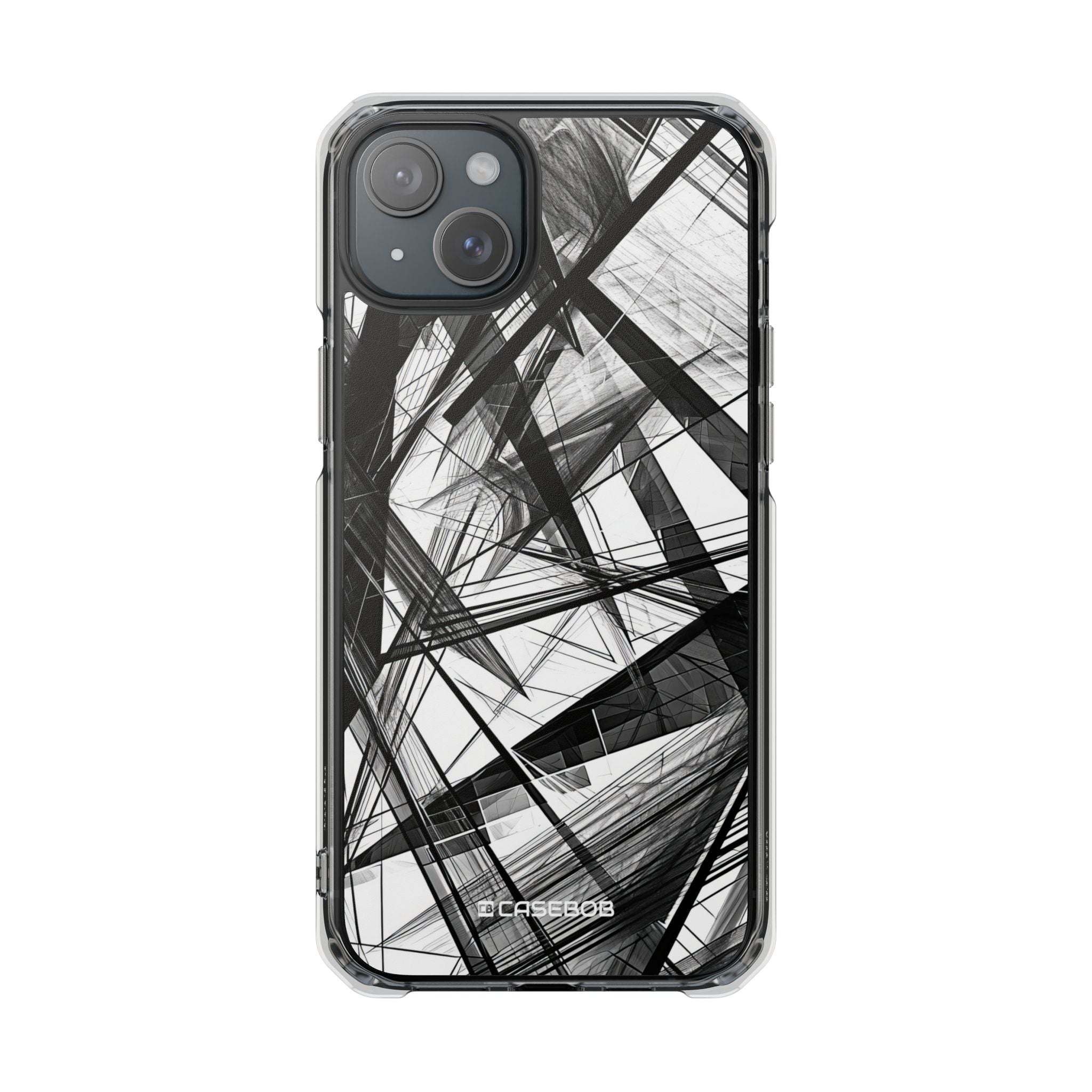 Monochrome Chaos - Phone Case for iPhone