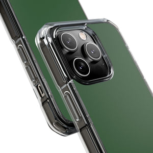 Hunter Green | Handyhülle für iPhone (Clear Impact Case – magnetisch)