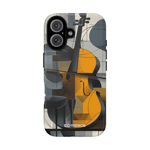 Abstract Elegance: Cello Harmony - for iPhone 16