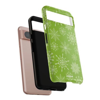 Snowflakes Dance Whimsically - Google Pixel Case