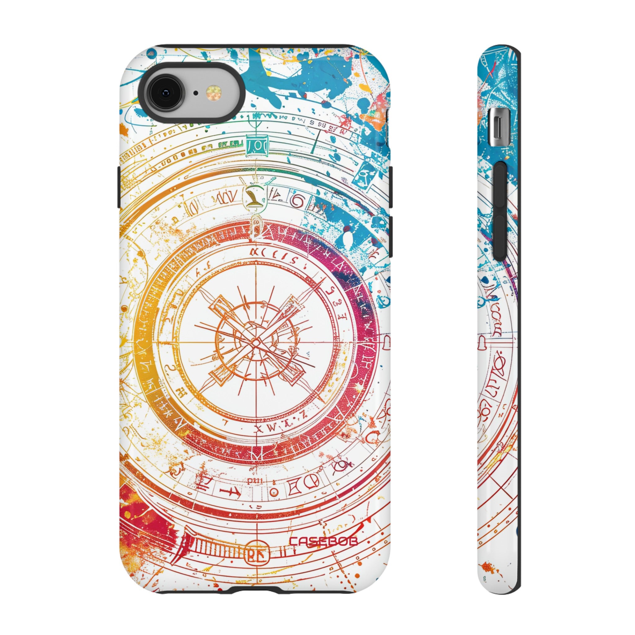 Astrological Wheel Wonders - Protective Phone Case