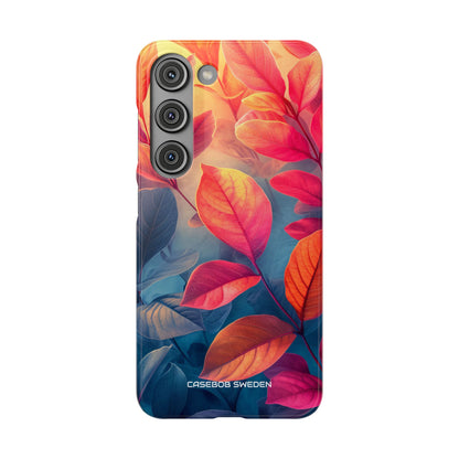 Red Blue Nature - Slim Samsung S23 Phone Case