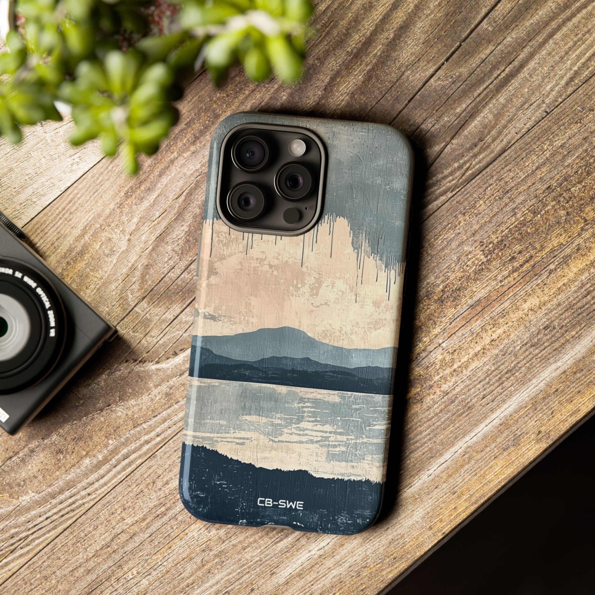Water Mirrors Mountains - iPhone Case