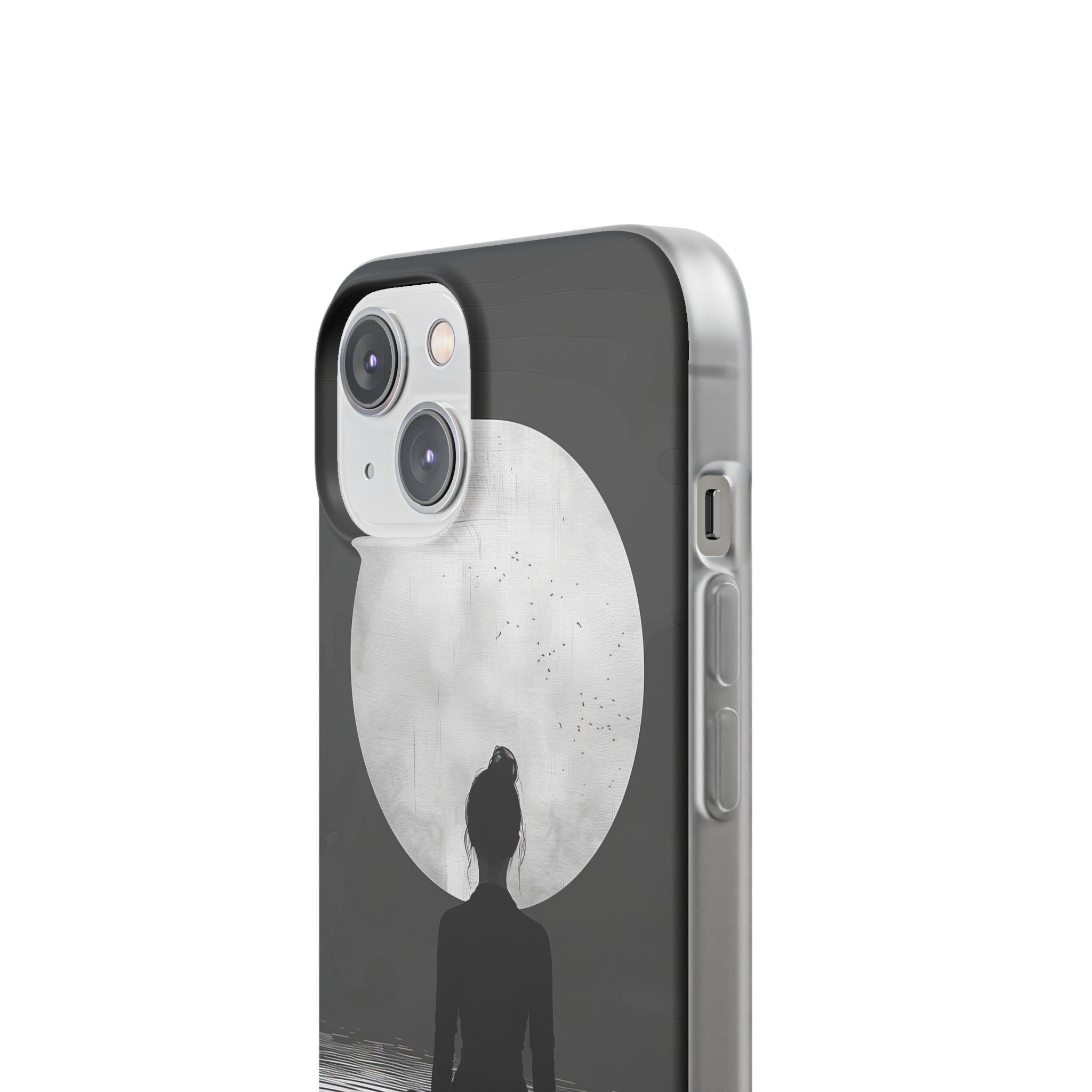 Silhouette Moonlight iPhone 14 Case - Soft