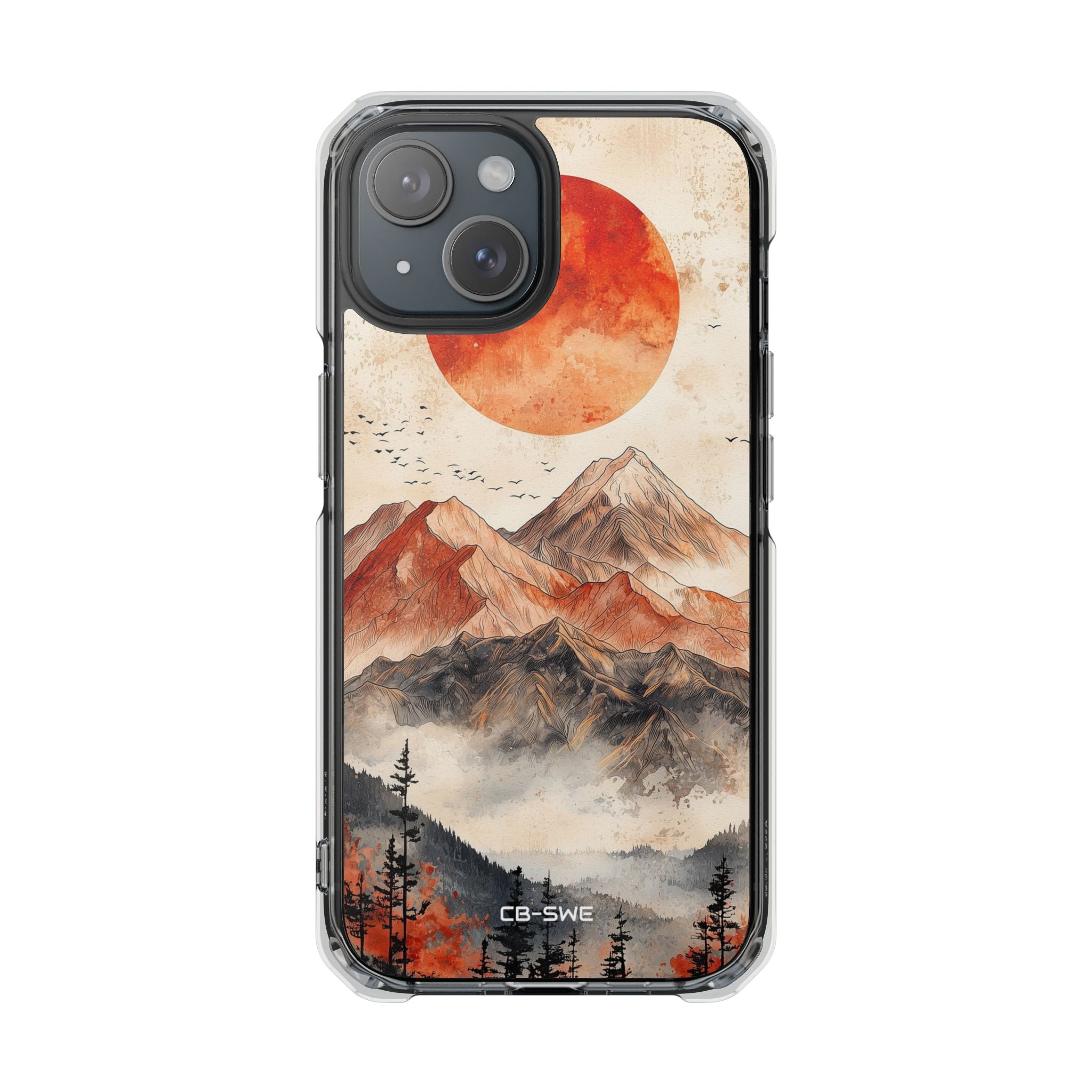 Mountains Greet Sun iPhone Case - Impact