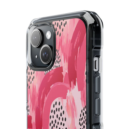 Vibrant Brushwork Dance iPhone Case - Impact