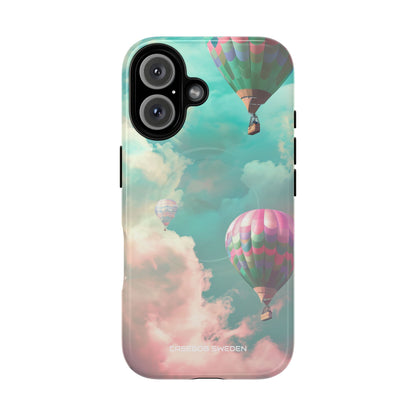 Pastel Balloon Adventure - Tough + MagSafe® iPhone 16 Phone Case