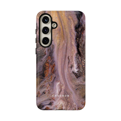 Pink Marble Ink Art - Protective Phone Case