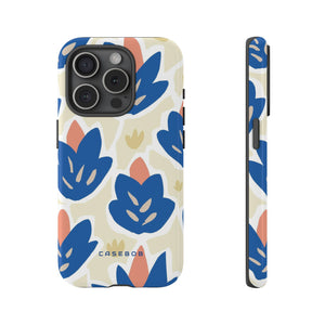 Blue Happy Flower - Protective Phone Case