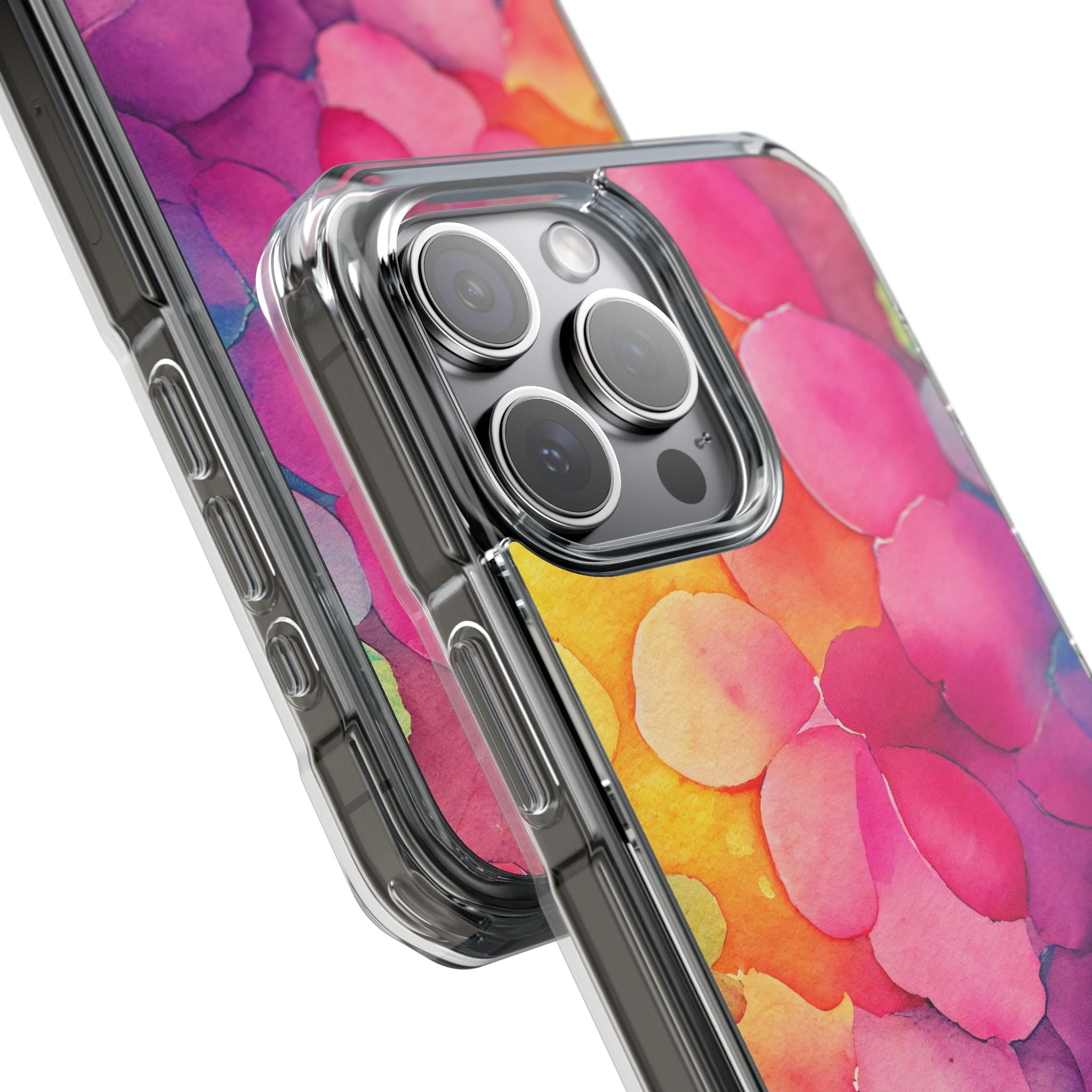 Vibrant Petal Fusion iPhone Case - Impact
