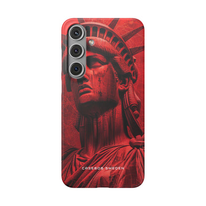 Zen Red Liberty Vision Samsung S24 - Slim Phone Case