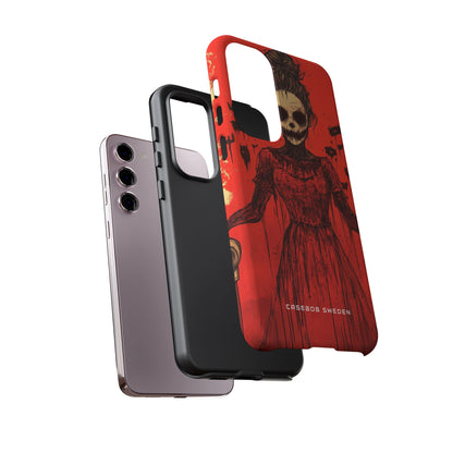 Haunting Scarlet Descent Samsung S23 - Tough Phone Case