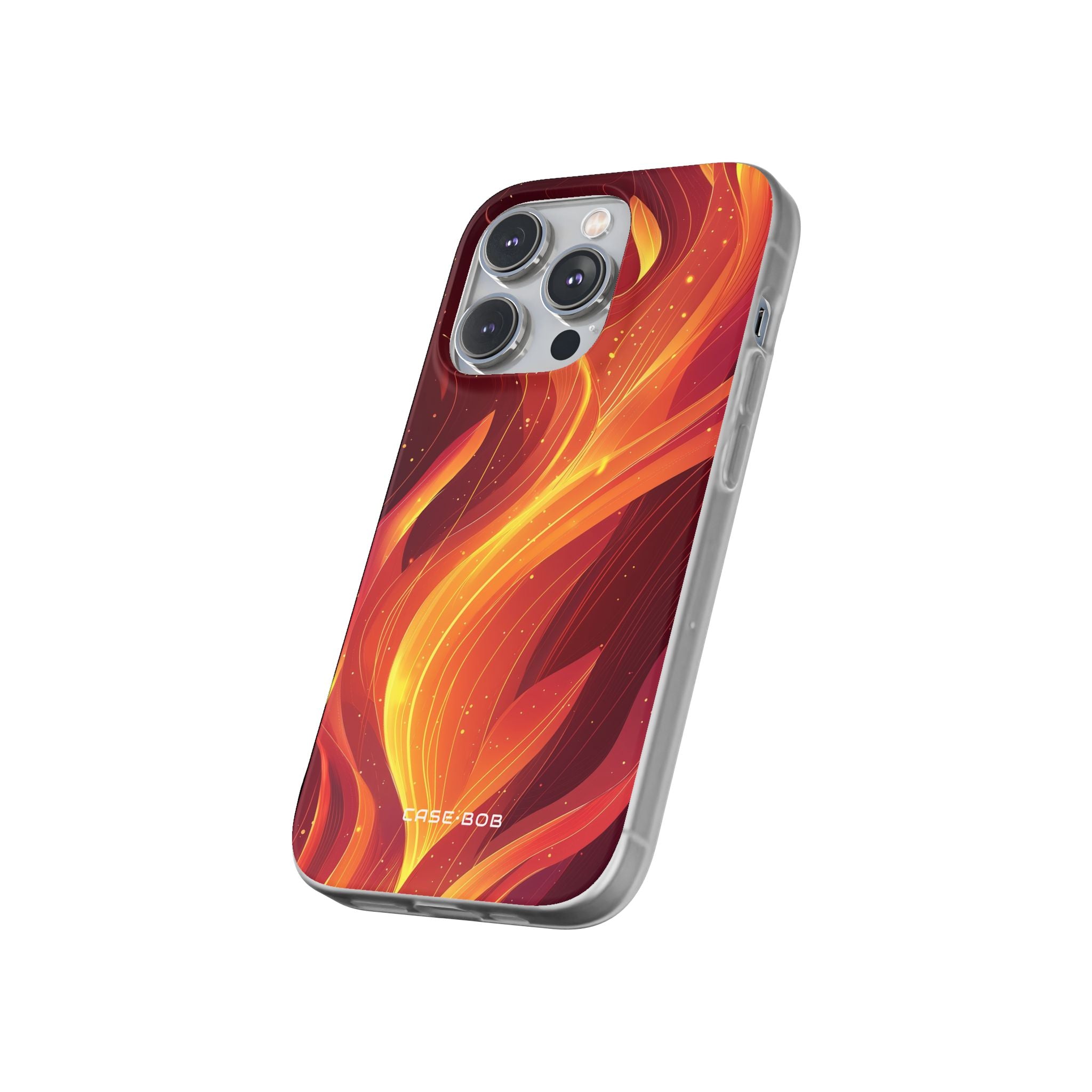 Flaming Flow iPhone 14 Pro Case - Soft