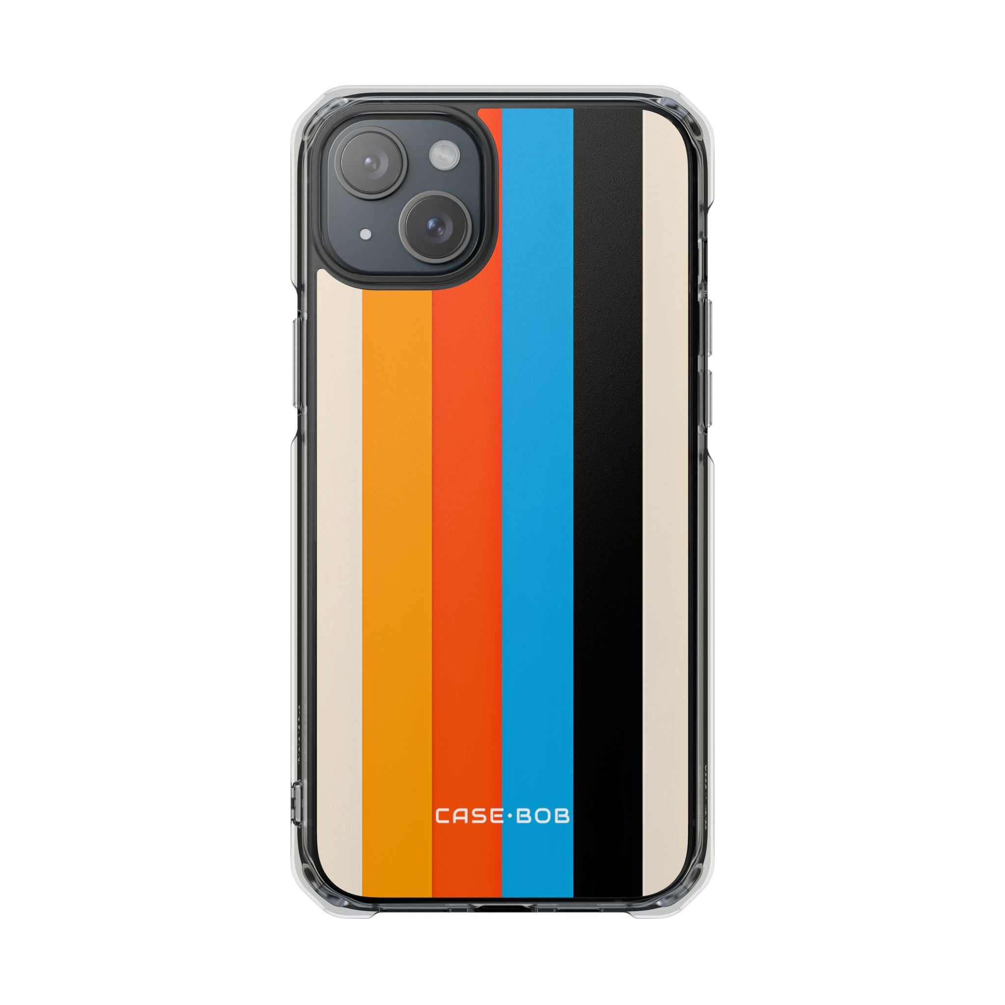 Vivid Stripe Harmony iPhone 15 Plus Case - Impact