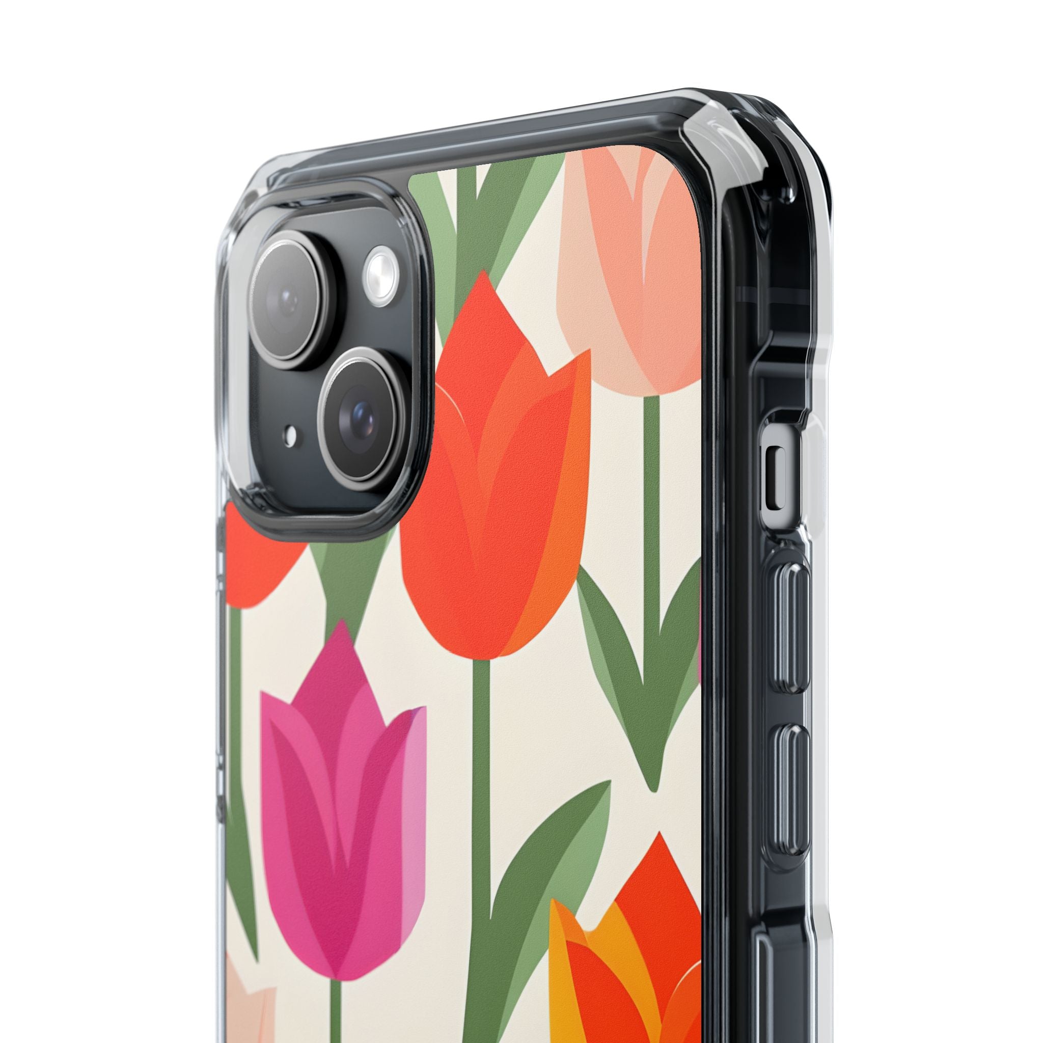 Vibrant Tulip Array iPhone Case - Impact