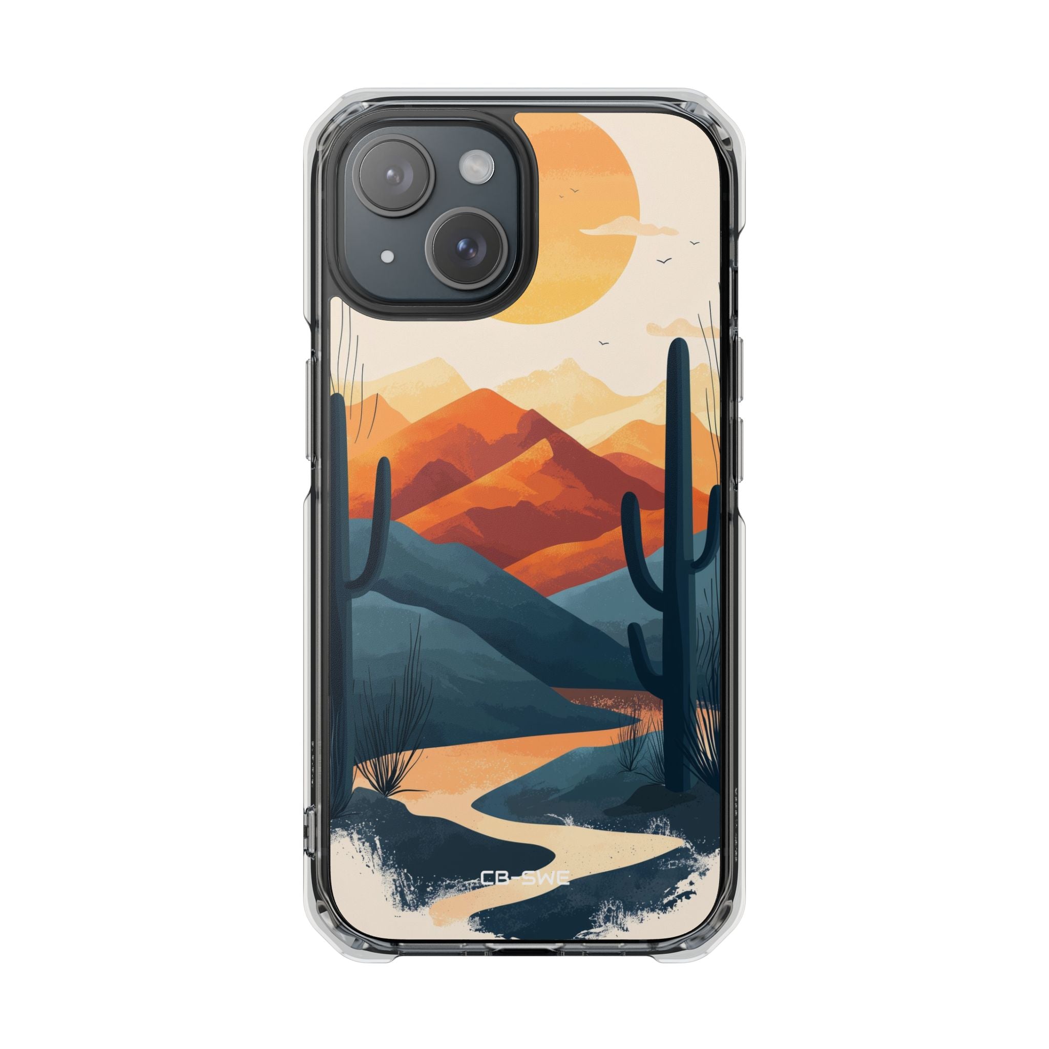 Desert Sunsets Whisper iPhone Case - Impact