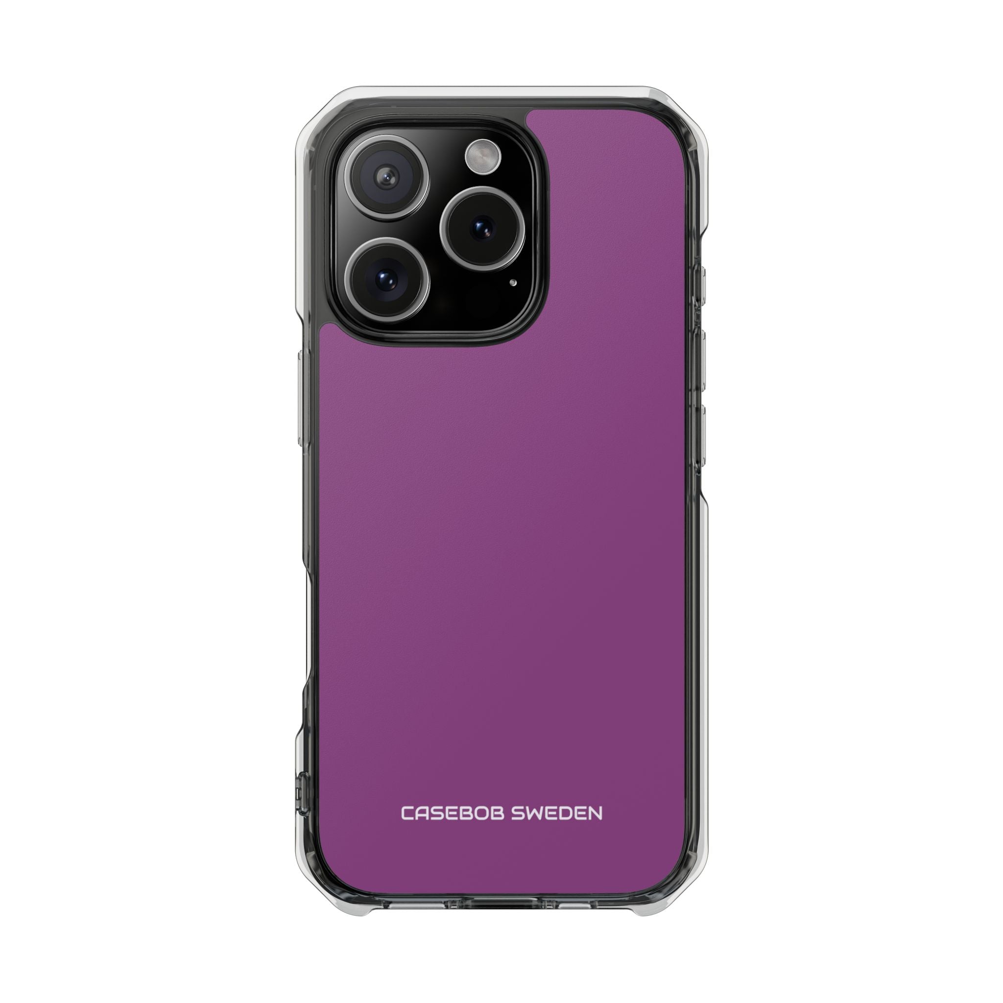 Plum Purple - Clear Impact iPhone 16 Phone Case