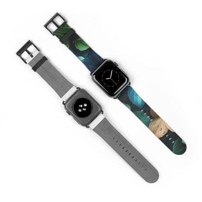 Teal Bloom - Watch Band