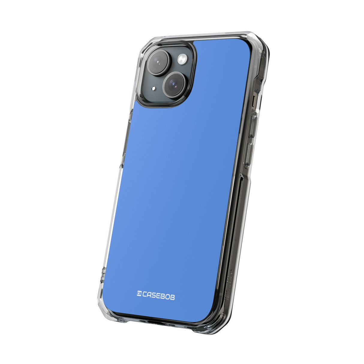 Vereinte Nationen, Blau | Handyhülle für iPhone (Clear Impact Case – Magnetisch) 