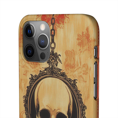 Gothic Skull Elegance iPhone 12 - Slim Phone Case