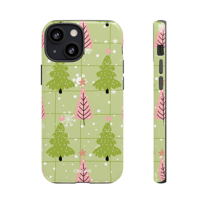 Whimsical Trees Dance - iPhone Case