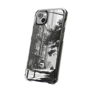 Urban Serenity – Handyhülle für iPhone (Clear Impact – Magnetisch) 