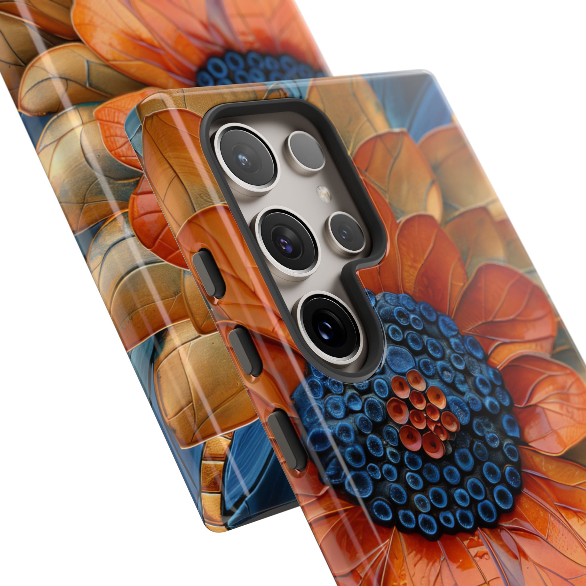 Mosaic Blossom Harmony Samsung S24 - Tough Phone Case