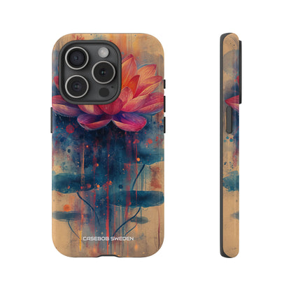 Lotus Blossom Art - Tough iPhone 15 Phone Case